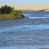 Where the river meets the ocean -- Imbassai